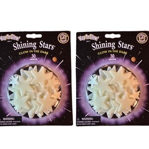 2 Pack Glow in the Dark Stars-30 Pack